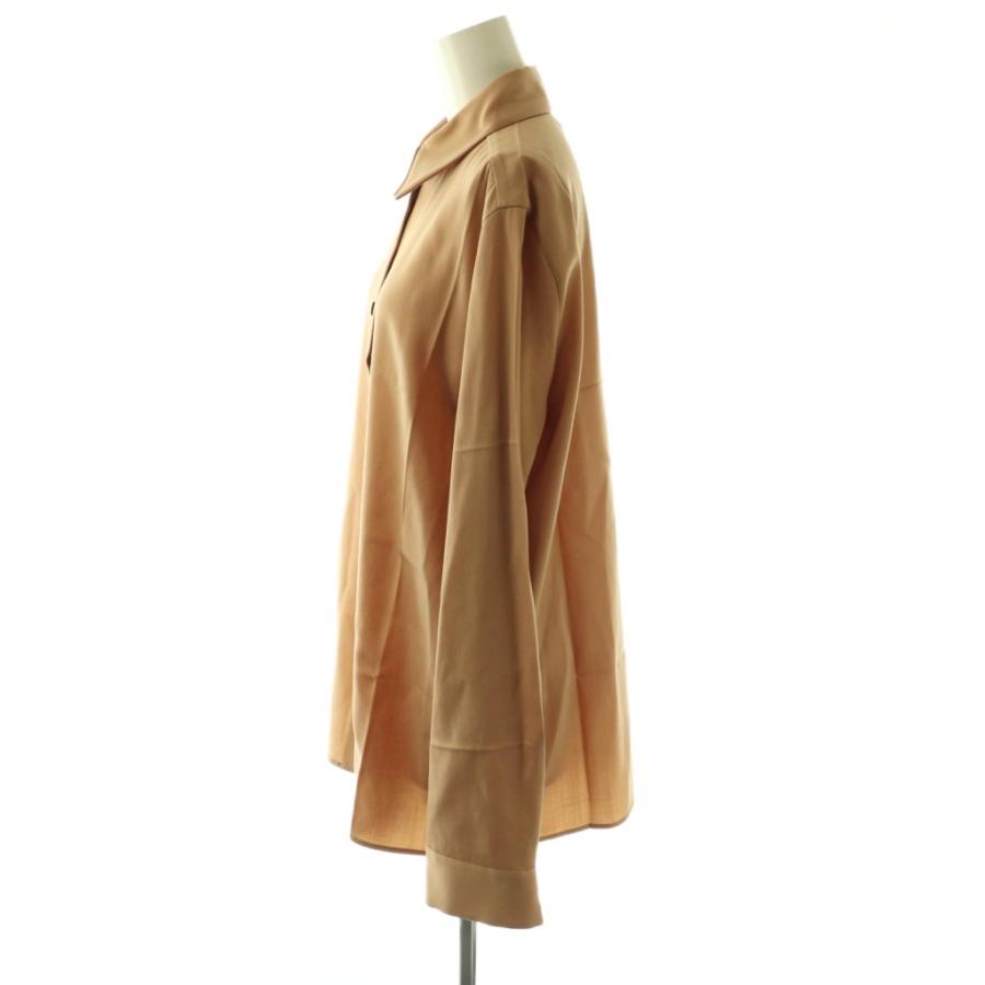 ジルサンダー JIL SANDER 24SS J04DL0004 ウールシャツ 長袖 34