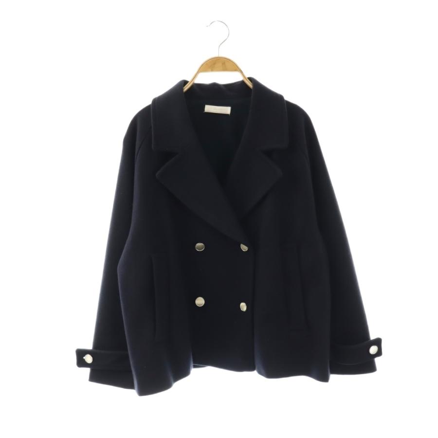 エニィスィス エニシス anySiS 24AW ウール混 Pコート ピーコート