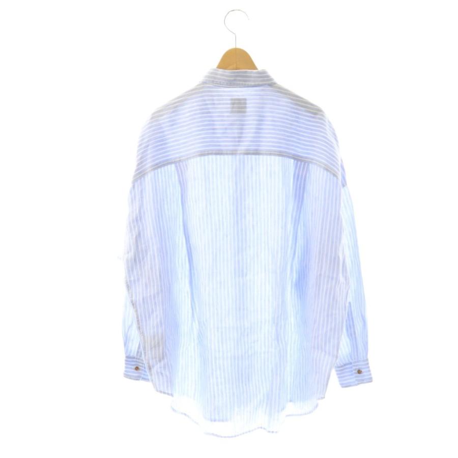 スピック&スパン Spick&Span 25SS 80リネンカシュクール ビッグシャツ