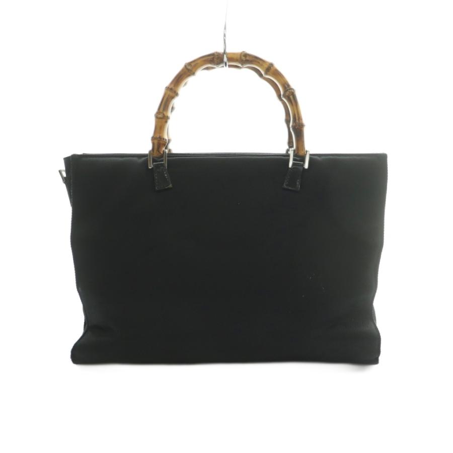 GUCCI（グッチ） バンブーハンドル ハンドバッグ 黒 001・1875 /MI 
