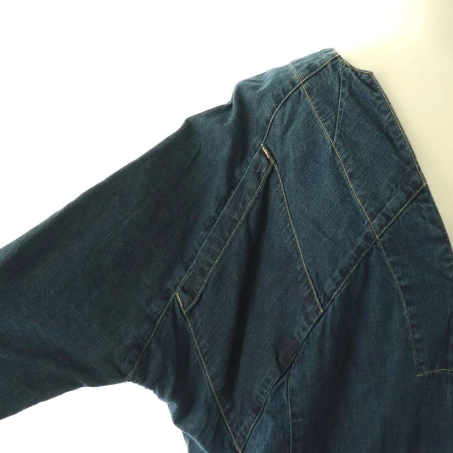 キャピタル kapital デニムギミックワークデニムワンピース ロング XS 