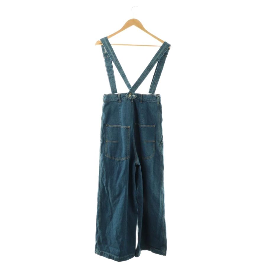 ゲミニ GEMINI 25SS サスペンダーデニムパンツ ワイド F ブルー /HK ■OS レディース_1