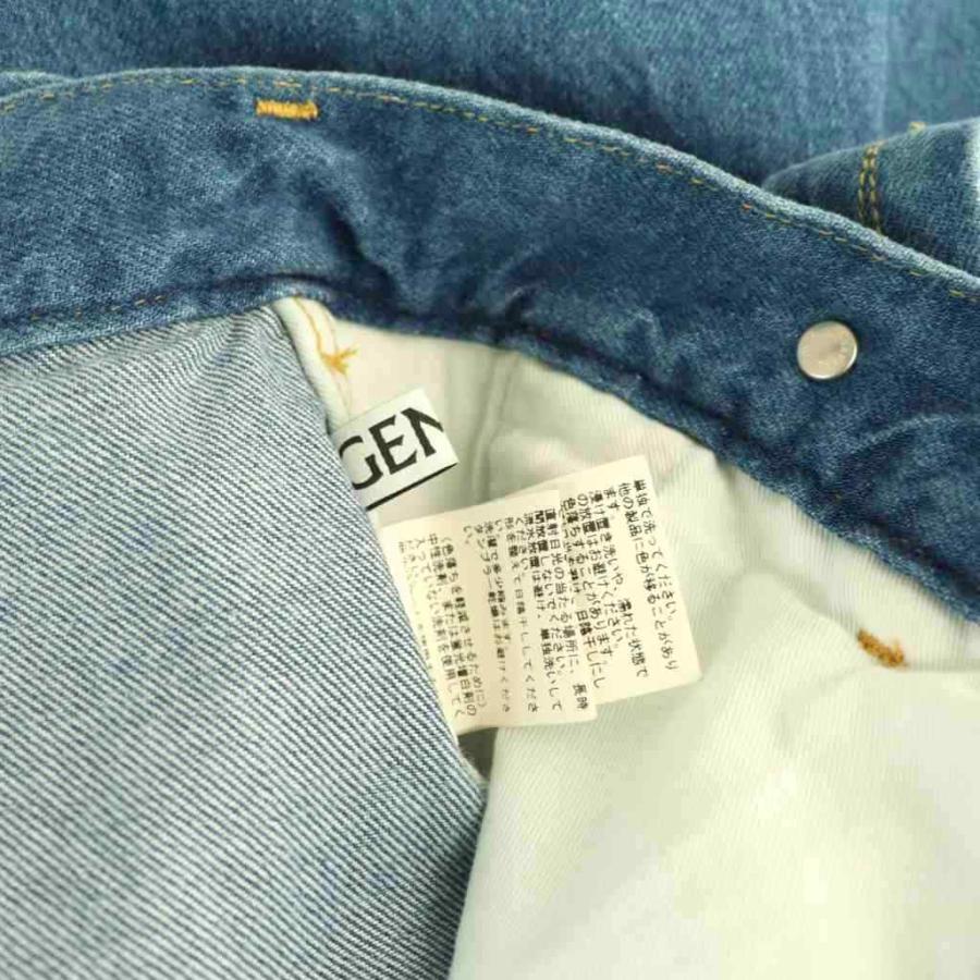 ゲミニ GEMINI 25SS サスペンダーデニムパンツ ワイド F ブルー /HK ■OS レディース_4