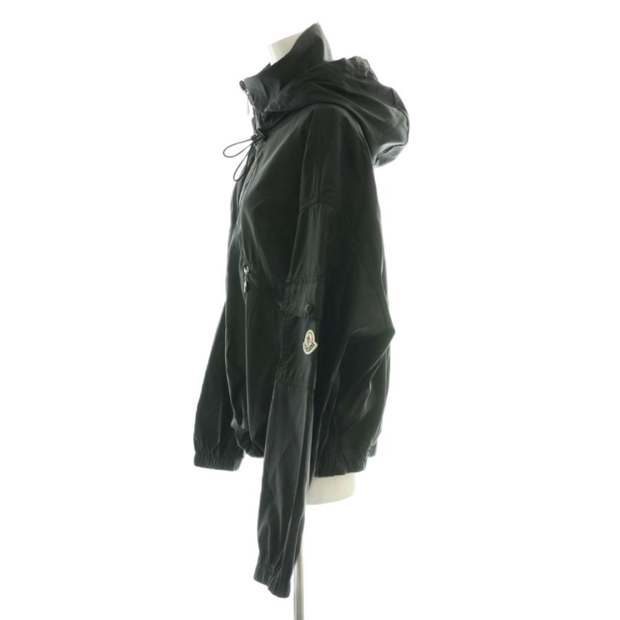 モンクレール MONCLER J20931A00046597R1 HEMAR GIUBBOTTO ジャケット ブルゾン ジップアップ ナイロン 1 黒 ブラック /NR ■OSの画像