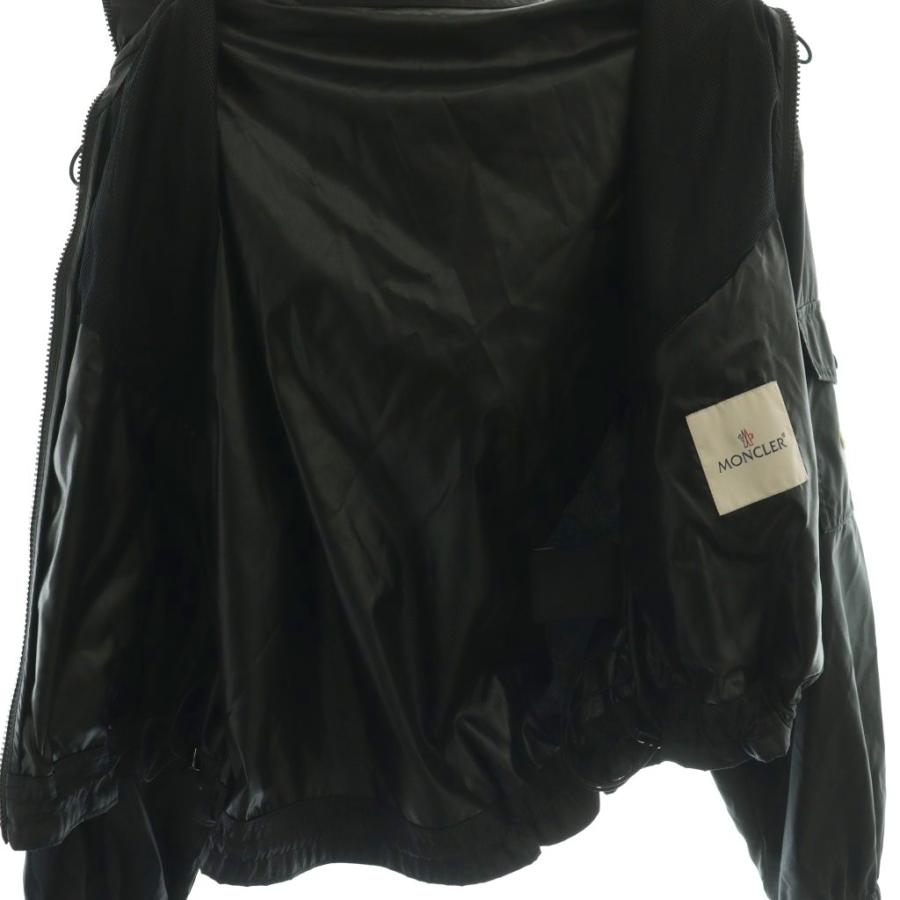 モンクレール MONCLER J20931A00046597R1 HEMAR GIUBBOTTO ジャケット ブルゾン ジップアップ ナイロン 1 黒 ブラック /NR ■OSの画像