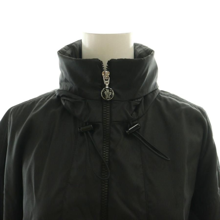 モンクレール MONCLER J20931A00046597R1 HEMAR GIUBBOTTO ジャケット ブルゾン ジップアップ ナイロン 1 黒 ブラック /NR ■OSの画像