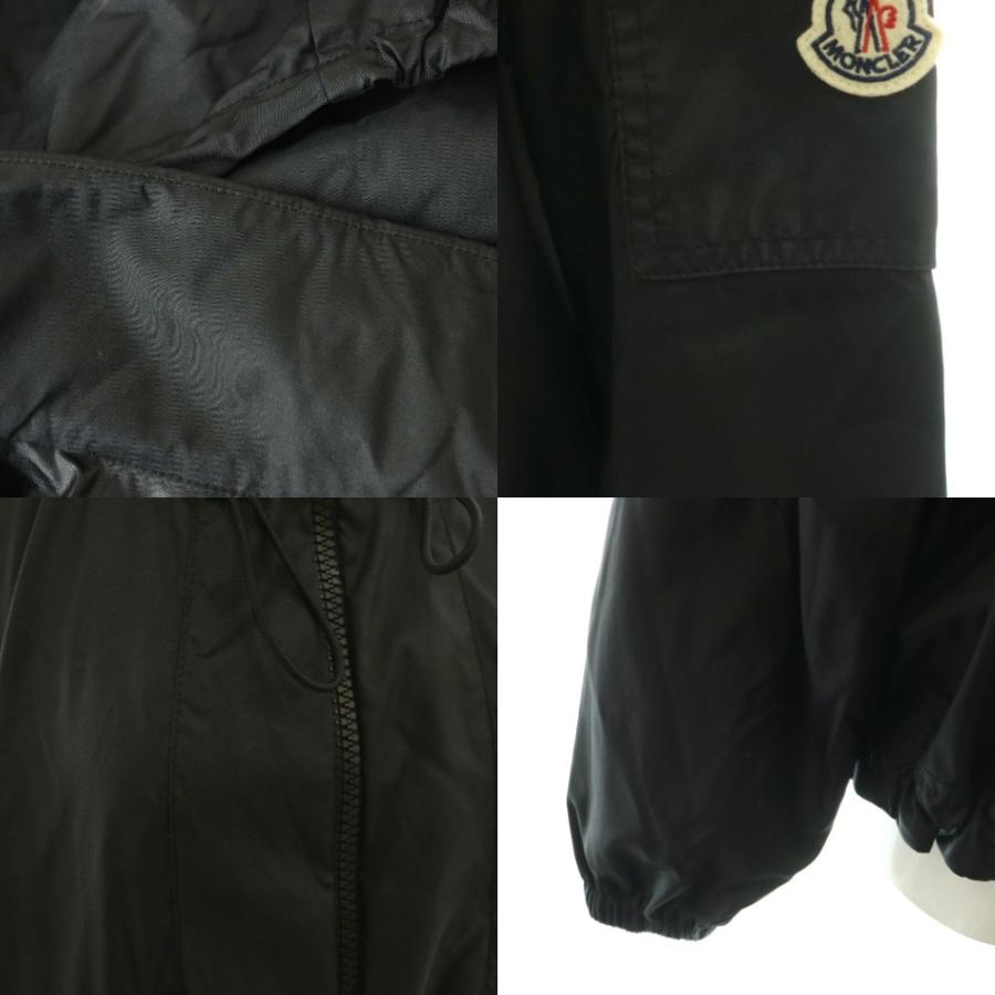 モンクレール MONCLER J20931A00046597R1 HEMAR GIUBBOTTO ジャケット ブルゾン ジップアップ ナイロン 1 黒 ブラック /NR ■OSの画像