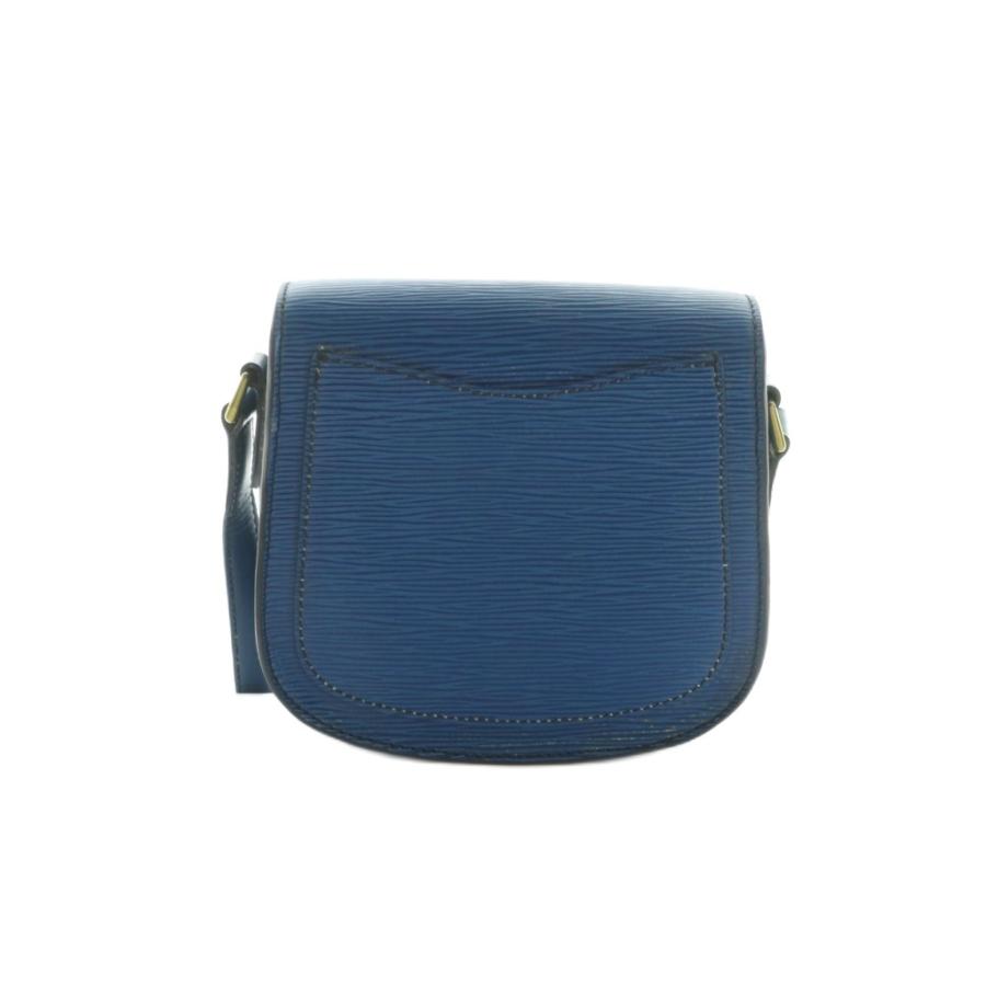ルイヴィトン LOUIS VUITTON ミニサンクルー バッグ ショルダーバッグ フラップ レザー 青 M52215 /MI ■OS ■OH レディース_1