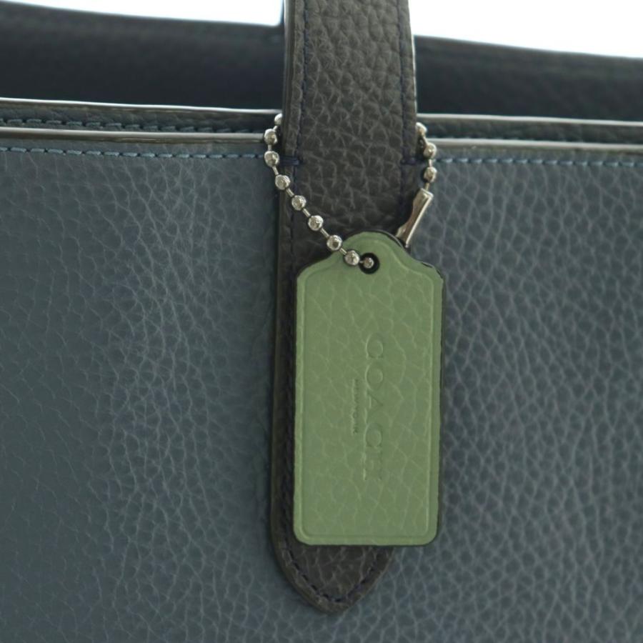 コーチ COACH ハミルトン トート カラーブロック トートバッグ 青 C6874 /MI ■OS ■SH レディース_6