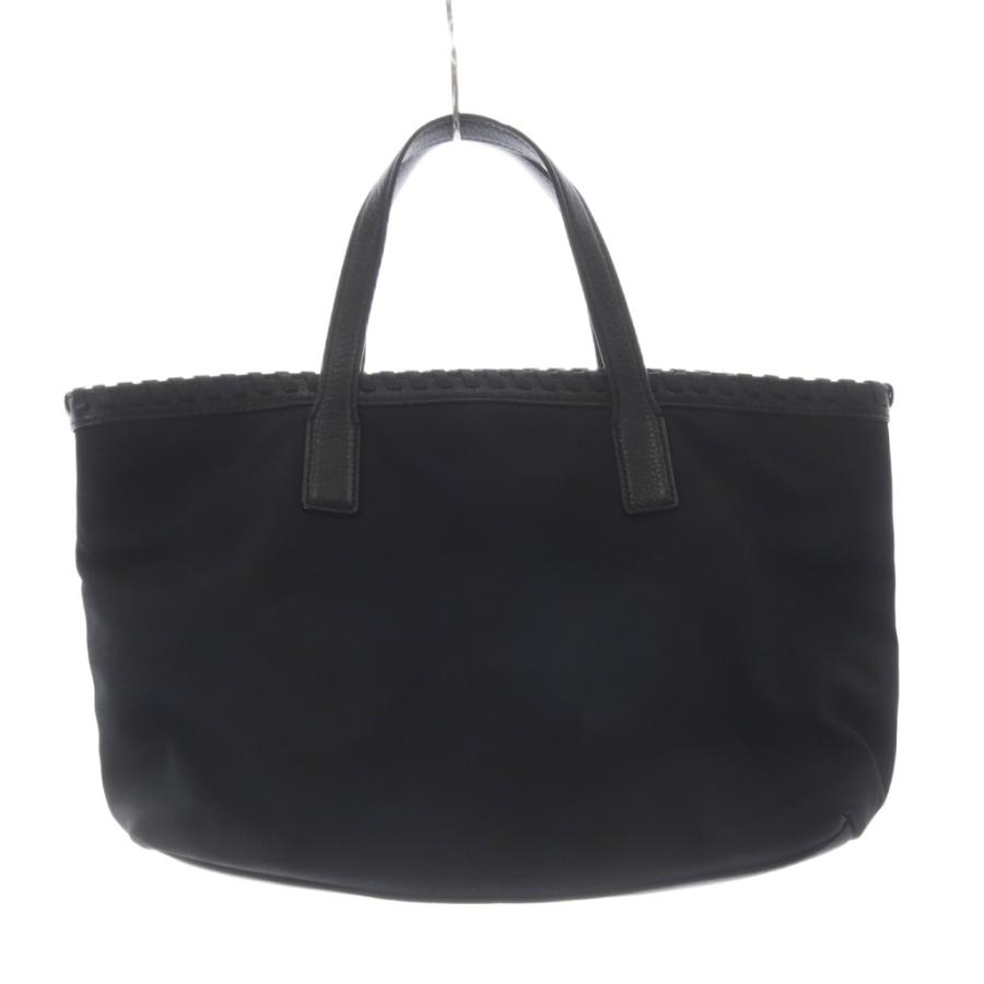 Tory Burch】トリーバーチ ナイロン レザー トートバッグ ブラック 