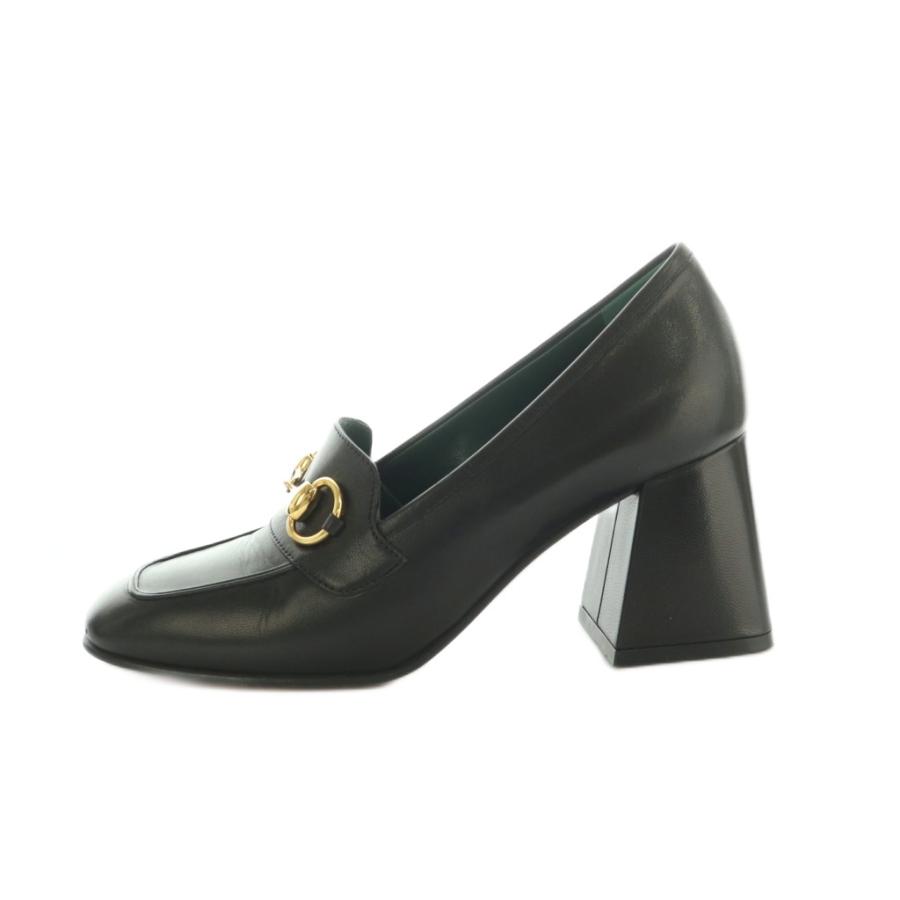 GUCCI（グッチ） ホースビット ヒールローファー モカシン スクエア