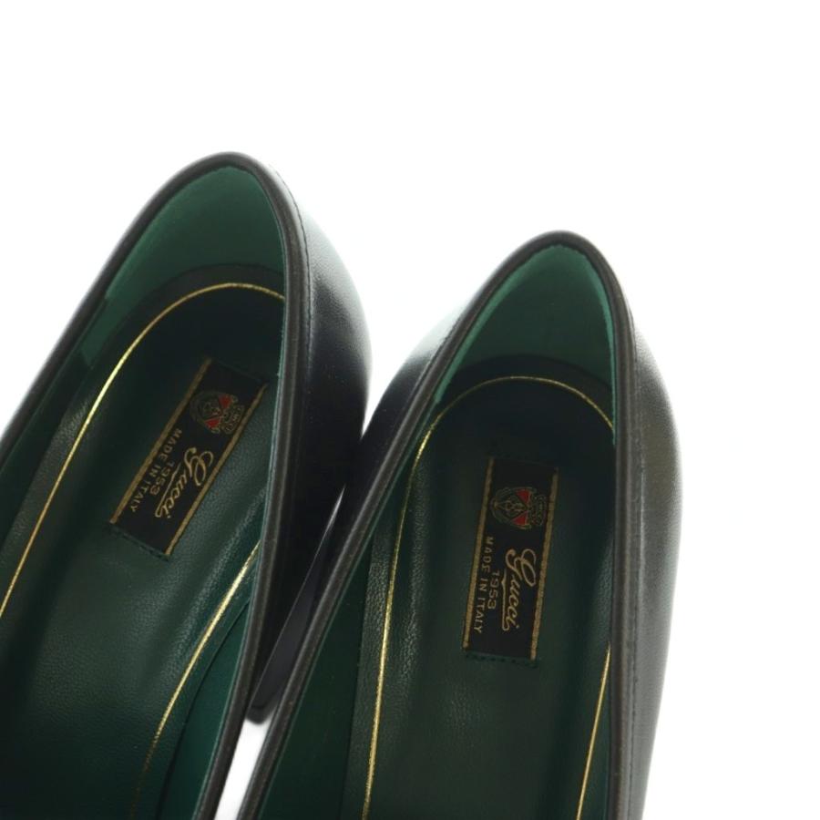 GUCCI（グッチ） ホースビット ヒールローファー モカシン スクエア