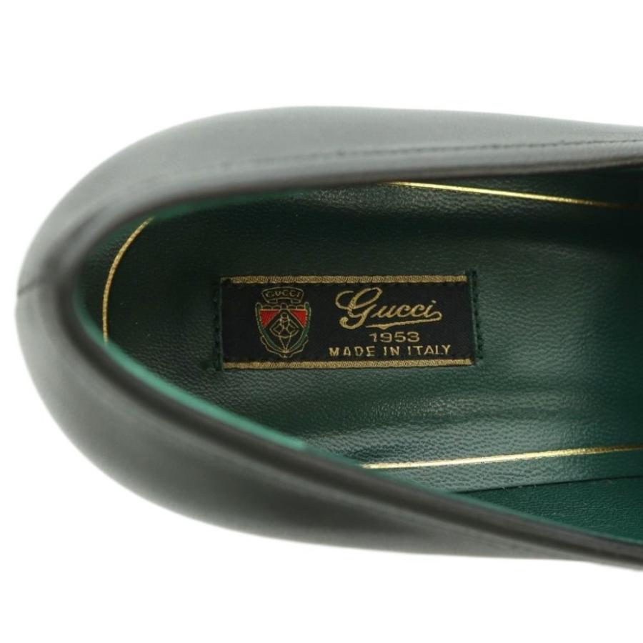 GUCCI（グッチ） ホースビット ヒールローファー モカシン スクエア