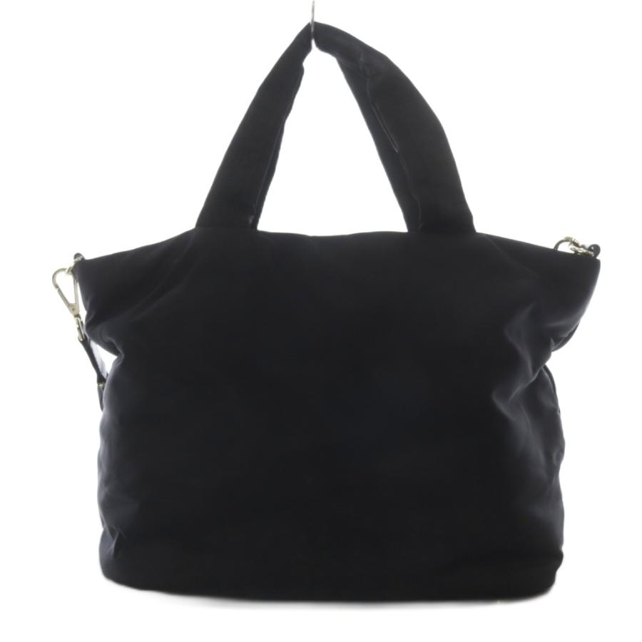 トッカ TOCCA FRILL A4 NYLONTOTE バッグ トートバッグ ショルダーバッグ 2way フリル ナイロン ブラック /YO11 レディースの画像