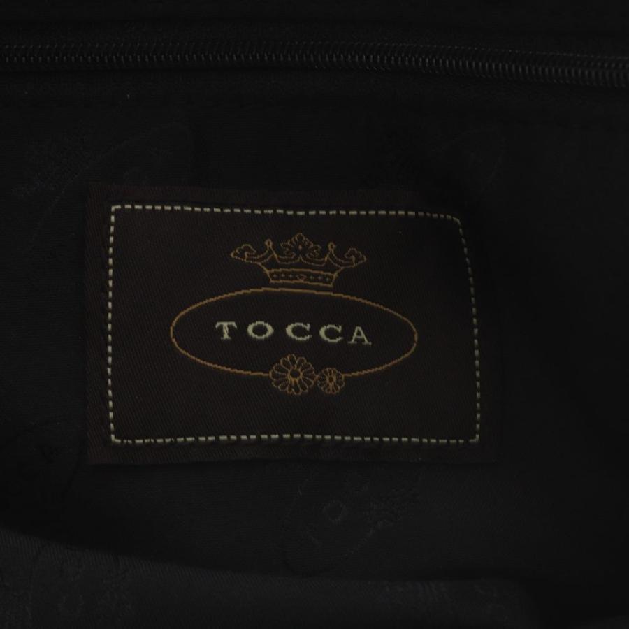 トッカ TOCCA FRILL A4 NYLONTOTE バッグ トートバッグ ショルダーバッグ 2way フリル ナイロン ブラック /YO11 レディースの画像