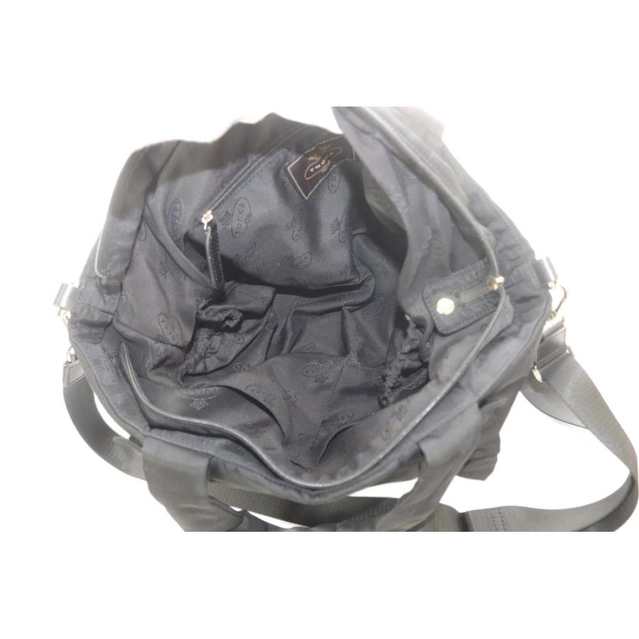 トッカ TOCCA FRILL A4 NYLONTOTE バッグ トートバッグ ショルダーバッグ 2way フリル ナイロン ブラック /YO11 レディースの画像