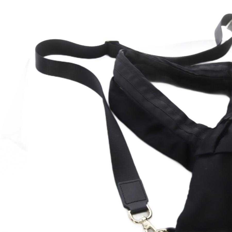 トッカ TOCCA FRILL A4 NYLONTOTE バッグ トートバッグ ショルダーバッグ 2way フリル ナイロン ブラック /YO11 レディースの画像