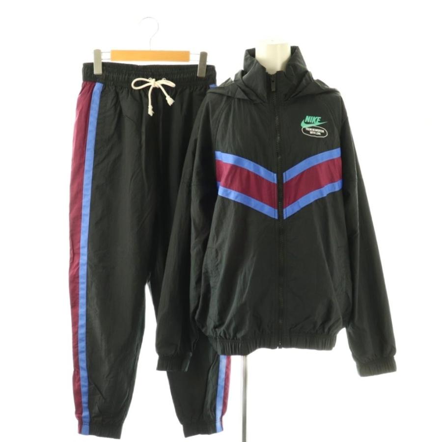 NIKE (ナイキ) の「NSW HBR-S」ウーブンセットアップ NIKE（ナイキ） NIKE NSW HBR-S WVN LND JKT×NSW HBR-S WVNLNDTRACKPNT