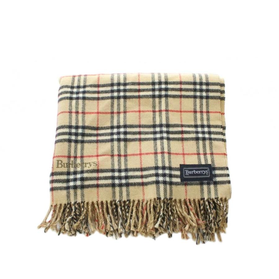 BURBERRY（バーバリー） マフラー ストール ノバチェック ウール 茶色
