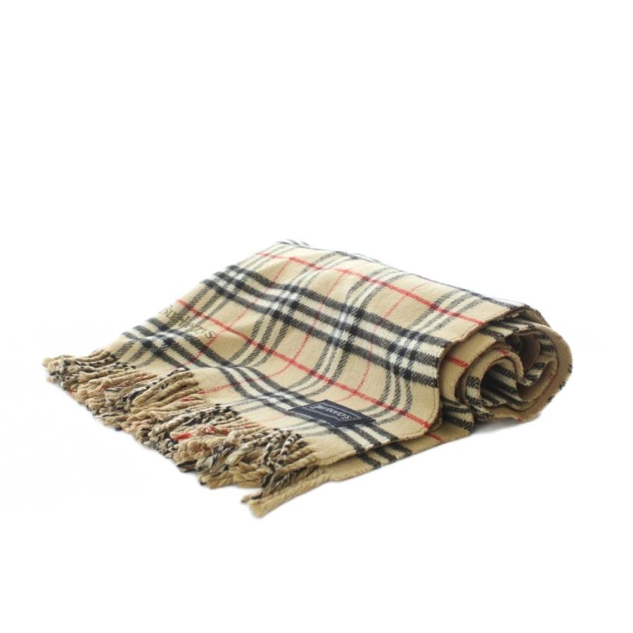 BURBERRY（バーバリー） マフラー ストール ノバチェック ウール 茶色