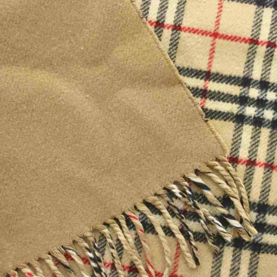 BURBERRY（バーバリー） マフラー ストール ノバチェック ウール 茶色