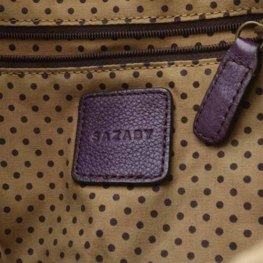 SAZABY（サザビー） SAZABY 2WAY レザー ハンドバッグ ショルダー