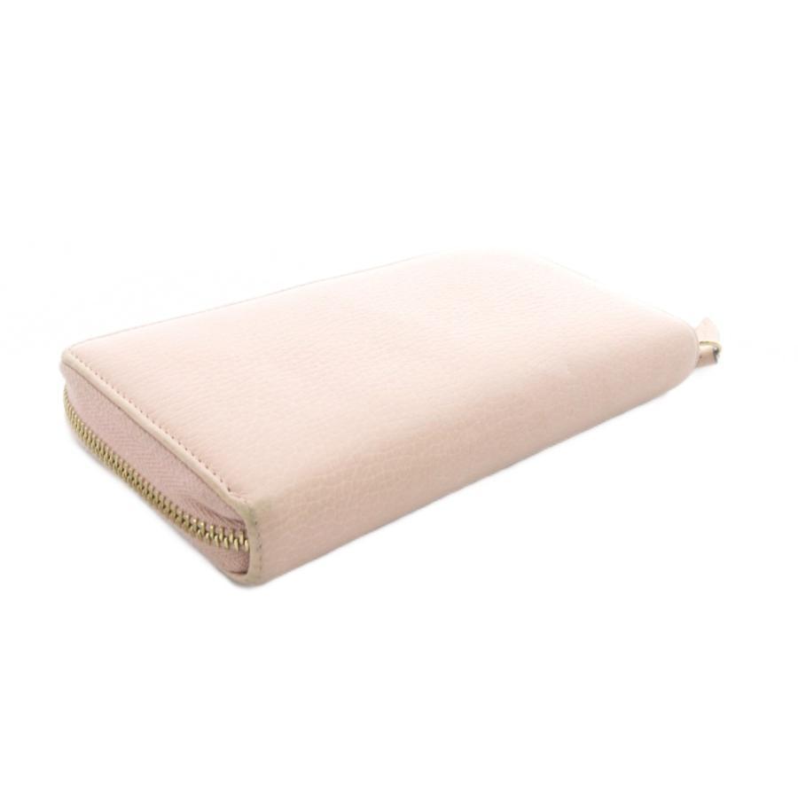 グッチ GUCCI 長財布 レザー ピンク 456117 GUCCI（グッチ） 長財布 レザー ピンク 456117 /SR □OH レディース