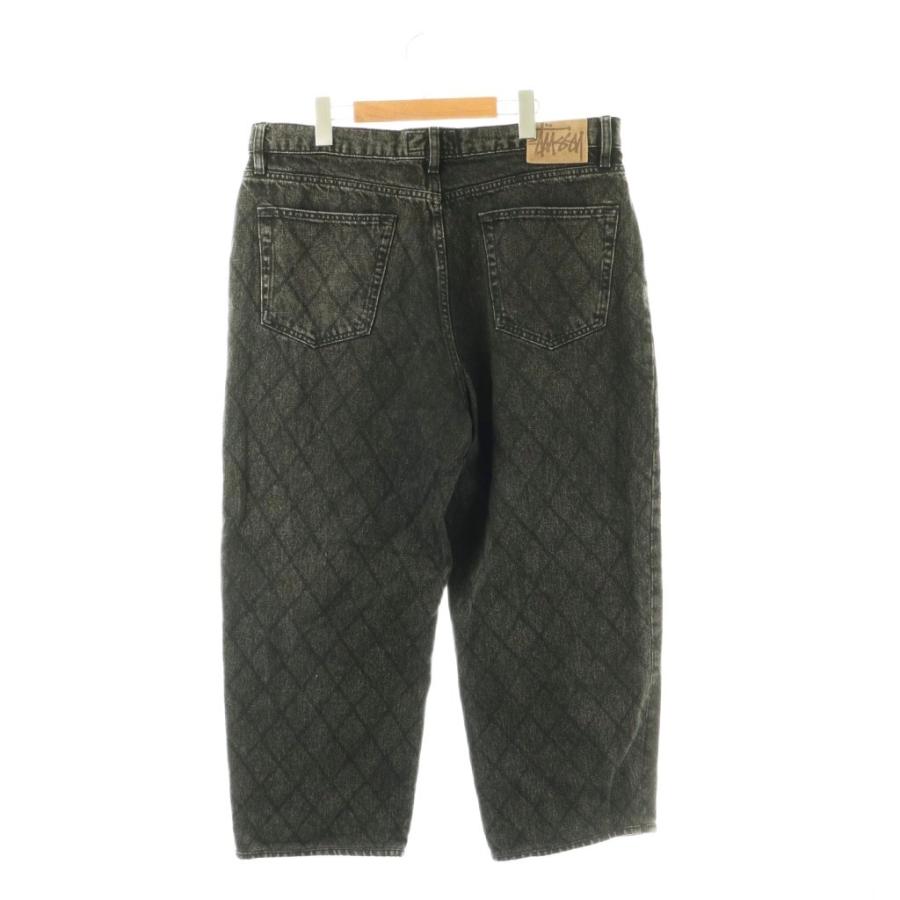 ステューシー STUSSY BIG OL JWAN QUILTED DENIM デニムパンツ ジーンズ ワイド ボタンフライ 34 ブラック /ES ■OS ■AD メンズ_1