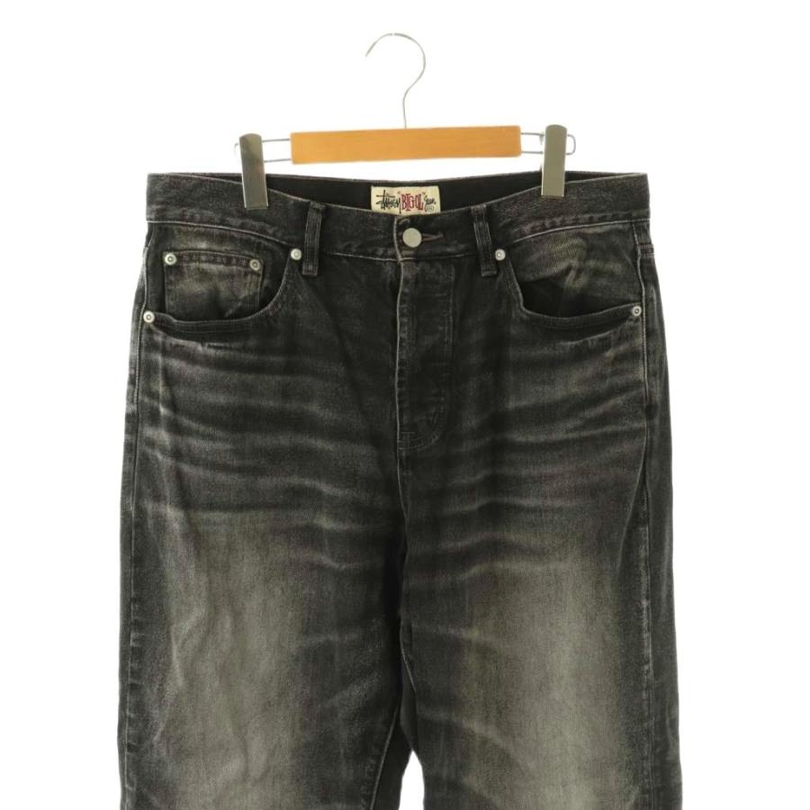 ステューシー STUSSY BIG OL JWAN DENIM デニムパンツ ジーンズ ワイドテーパード ボタンフライ 32 ブラック /ES ■OS ■AD メンズ_2