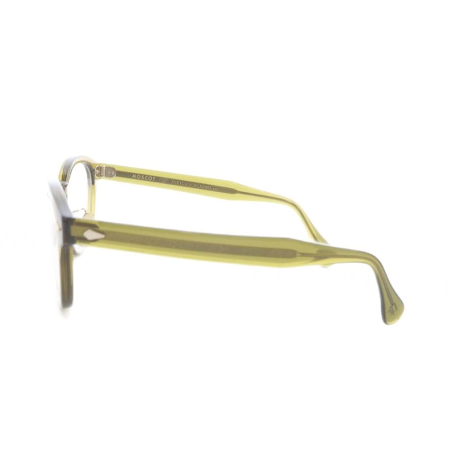 モスコット MOSCOT LEMTOSH メガネ 度入り 49□24-145 カーキ 緑