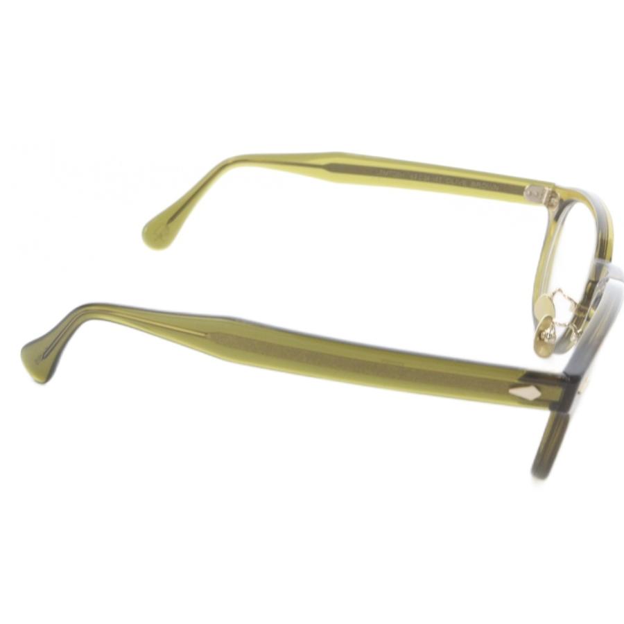モスコット MOSCOT LEMTOSH メガネ 度入り 49□24-145 カーキ 緑