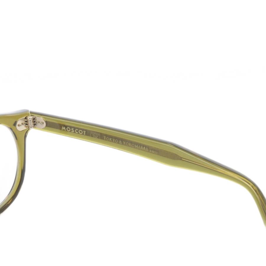 モスコット MOSCOT LEMTOSH メガネ 度入り 49□24-145 カーキ 緑