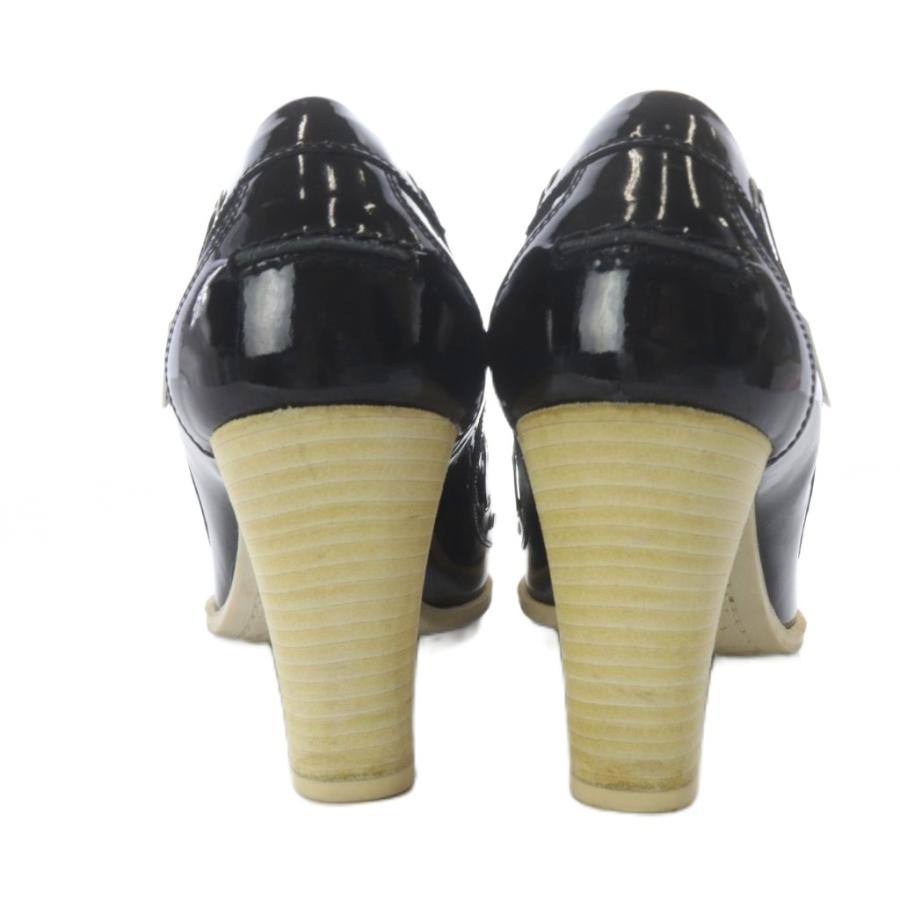 CHANEL（シャネル） パンプス ハイヒール リボンモチーフ エナメル