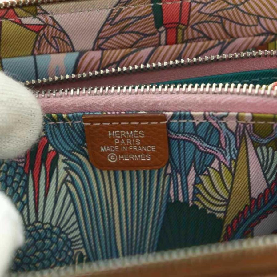 HERMES（エルメス） D刻印 アザップ シルクイン コンパクト ミニ財布 