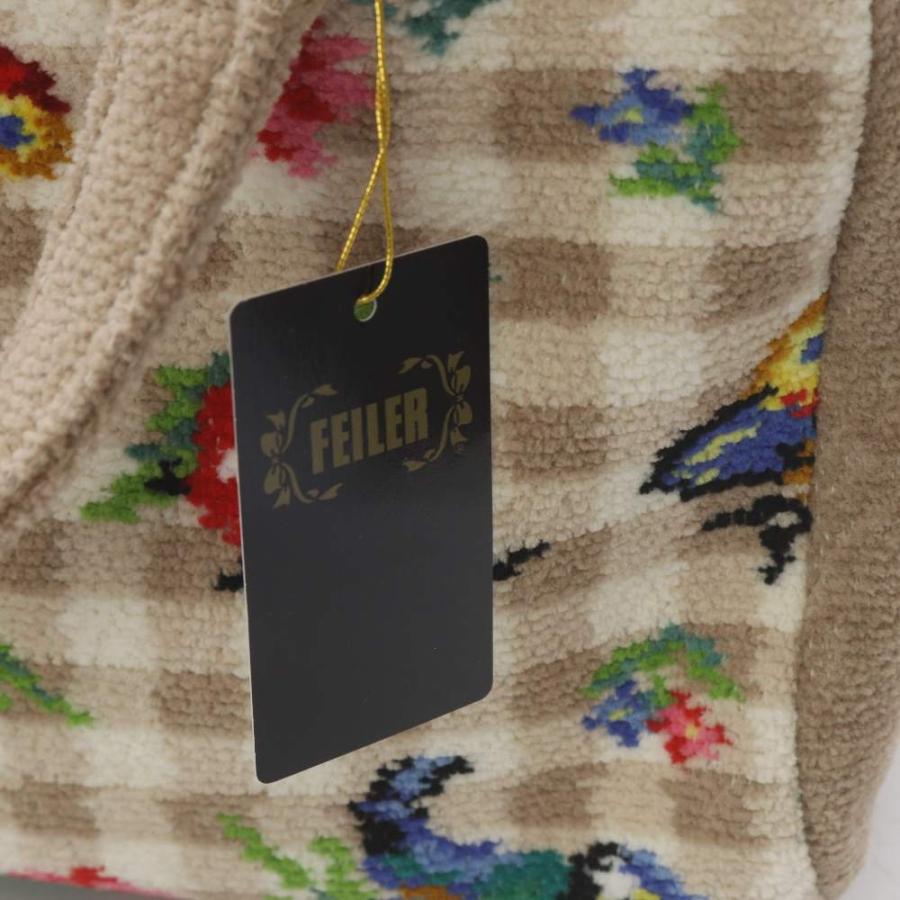 未使用品 フェイラー FEILER ハイジチェック ボストンバッグ トート