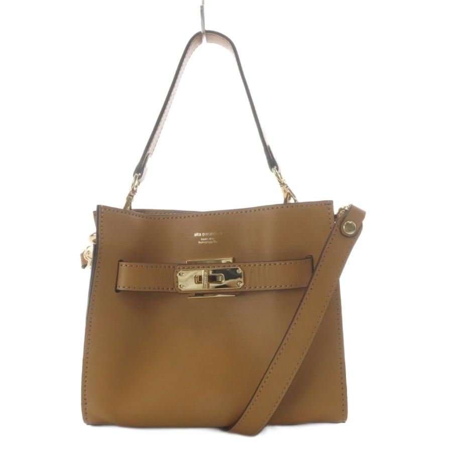 sita parantica（シータパランティカ） レザーミニバッグ ハンドバッグ