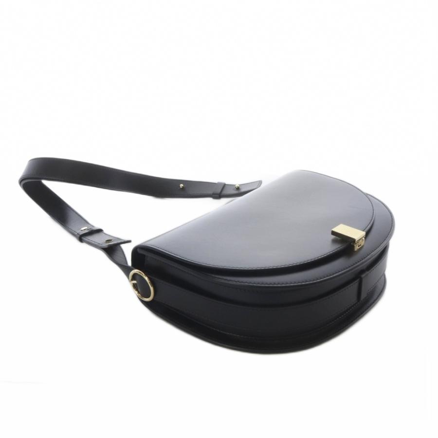 ヴィクトリアベッカム Victoria Beckham Half Moon Box Shoulder Bag バッグ ショルダーバッグ ワンショルダー カーフレザー ブラック_6