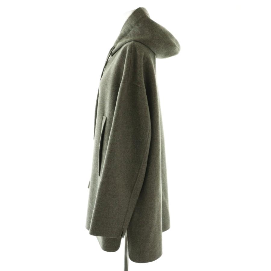 Sマックスマーラ 'S Max Mara CUCITO A MANO ダブルフェイスフードコート 42 グレー /SY ■OS レディースの画像