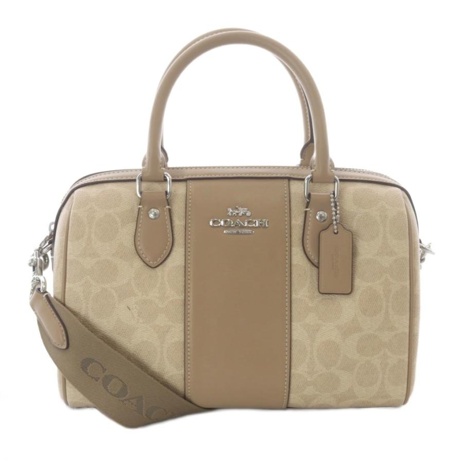 COACH（コーチ） シグネチャー 2way ボストンバッグ ショルダーバッグ 