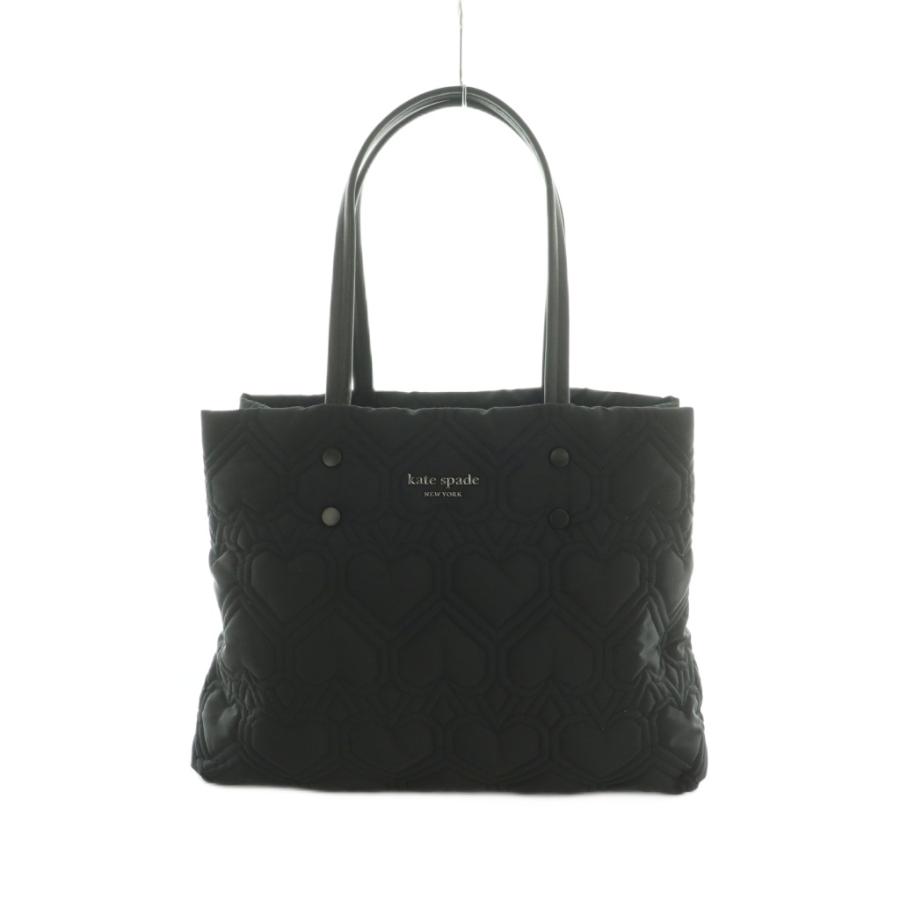kate spade ケイトスペード キルティングトートバッグ ブラック kate spade NEW YORK（ケイト・スペード ニューヨーク） ケイト