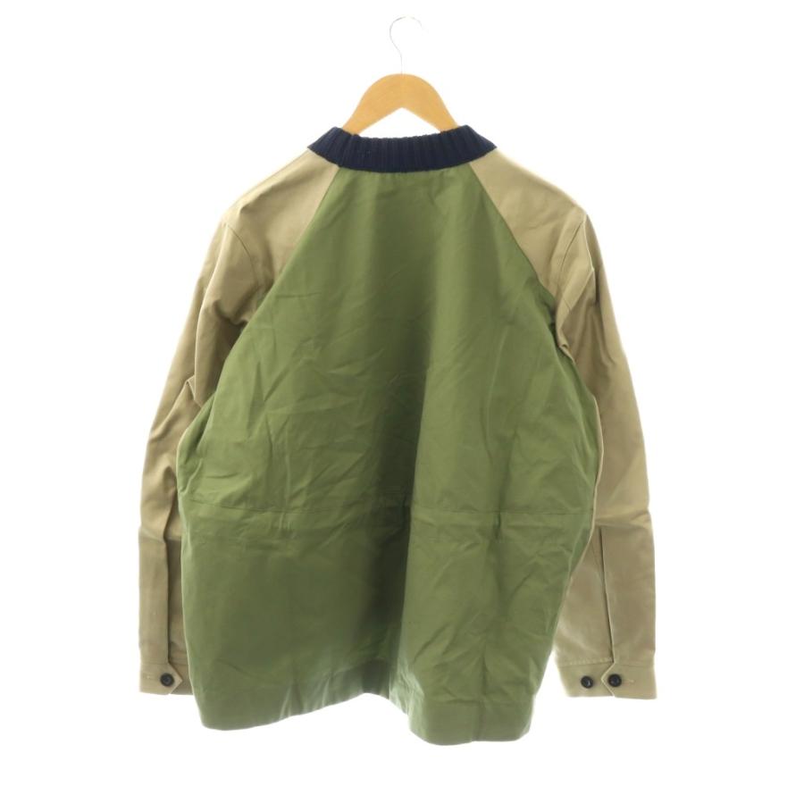 サカイ sacai 25-03606M Cotton Chino Mix Pullover ニット切替プル