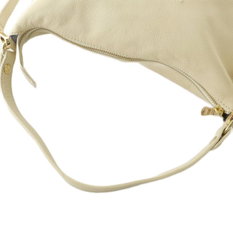ラシット 2WAY ショルダーバッグ ハンドバッグ ソフトレザー アイボリー russet（ラシット） ショルダーバッグ バッグ レザー2WAYショルダー