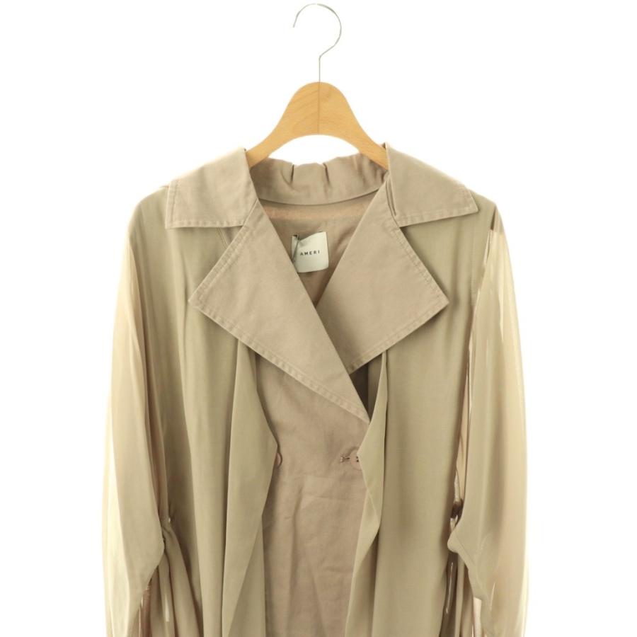 未使用品 アメリヴィンテージ Ameri VINTAGE シースルートレンチコート 