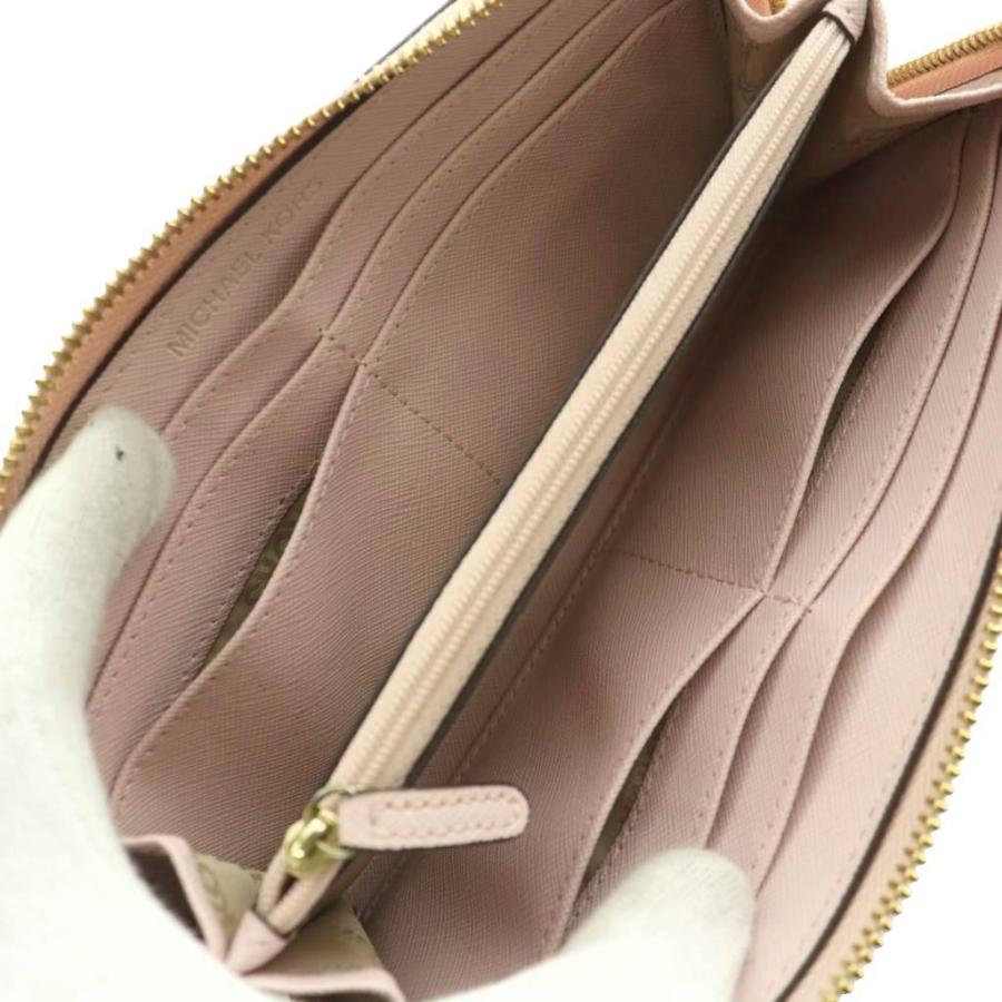 マイケルコース MICHAEL KORS スタッズ付きラウンドファスナー長財布