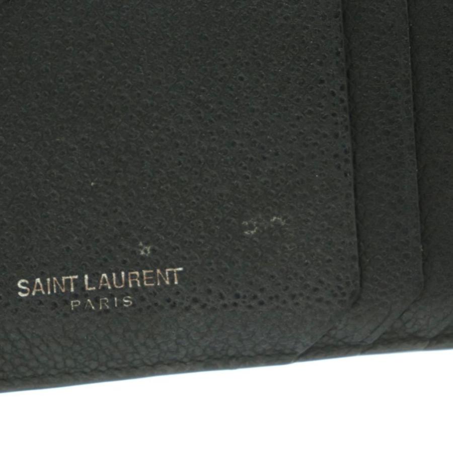 【未使用級】サンローラン ケース 小銭入れ レザー ブラック 付属品完備 サンローラン パリ SAINT LAURENT PARIS フラグメントケース コイン