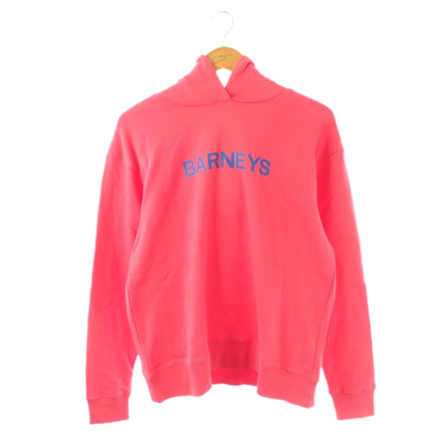 バーニーズニューヨーク BARNEYS NEW YORK ロゴプリントフーディー 
