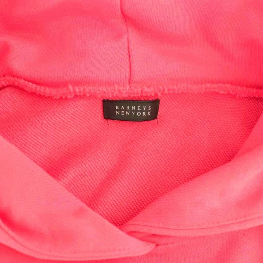 バーニーズニューヨーク BARNEYS NEW YORK ロゴプリントフーディー 