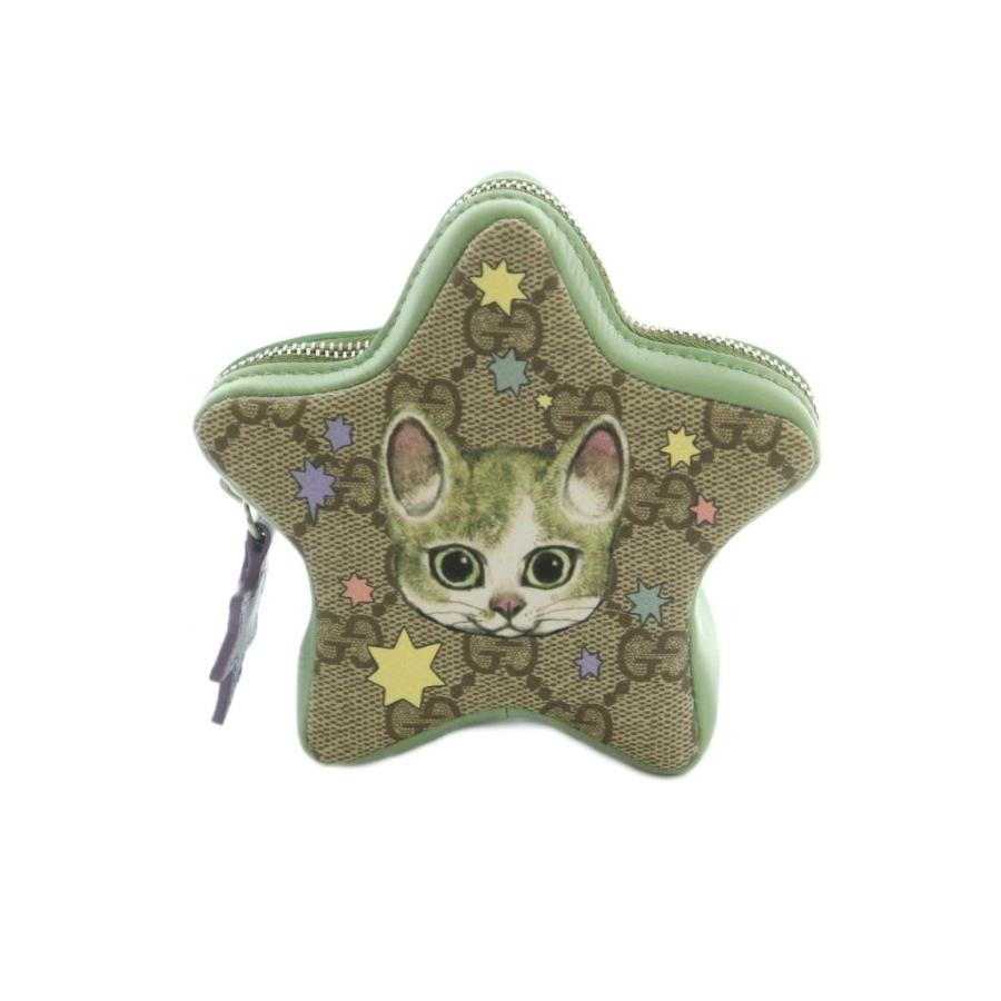 GUCCI（グッチ） × ヒグチユウコ GGスプリーム 星型 ポーチ ミント