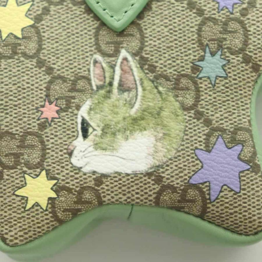 GUCCI（グッチ） × ヒグチユウコ GGスプリーム 星型 ポーチ ミント