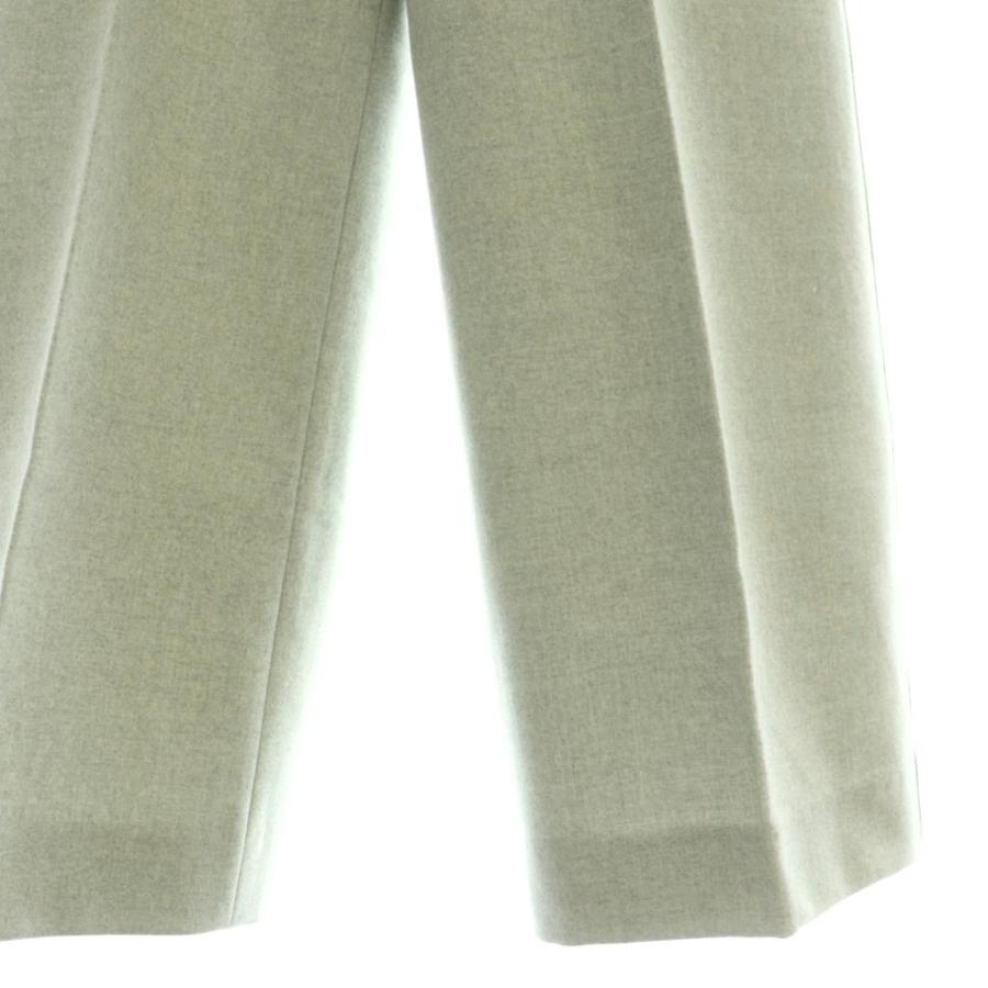 マディソンブルー MADISONBLUE WIDE SLACKS WOOL FLANNEL ワイドパンツ 